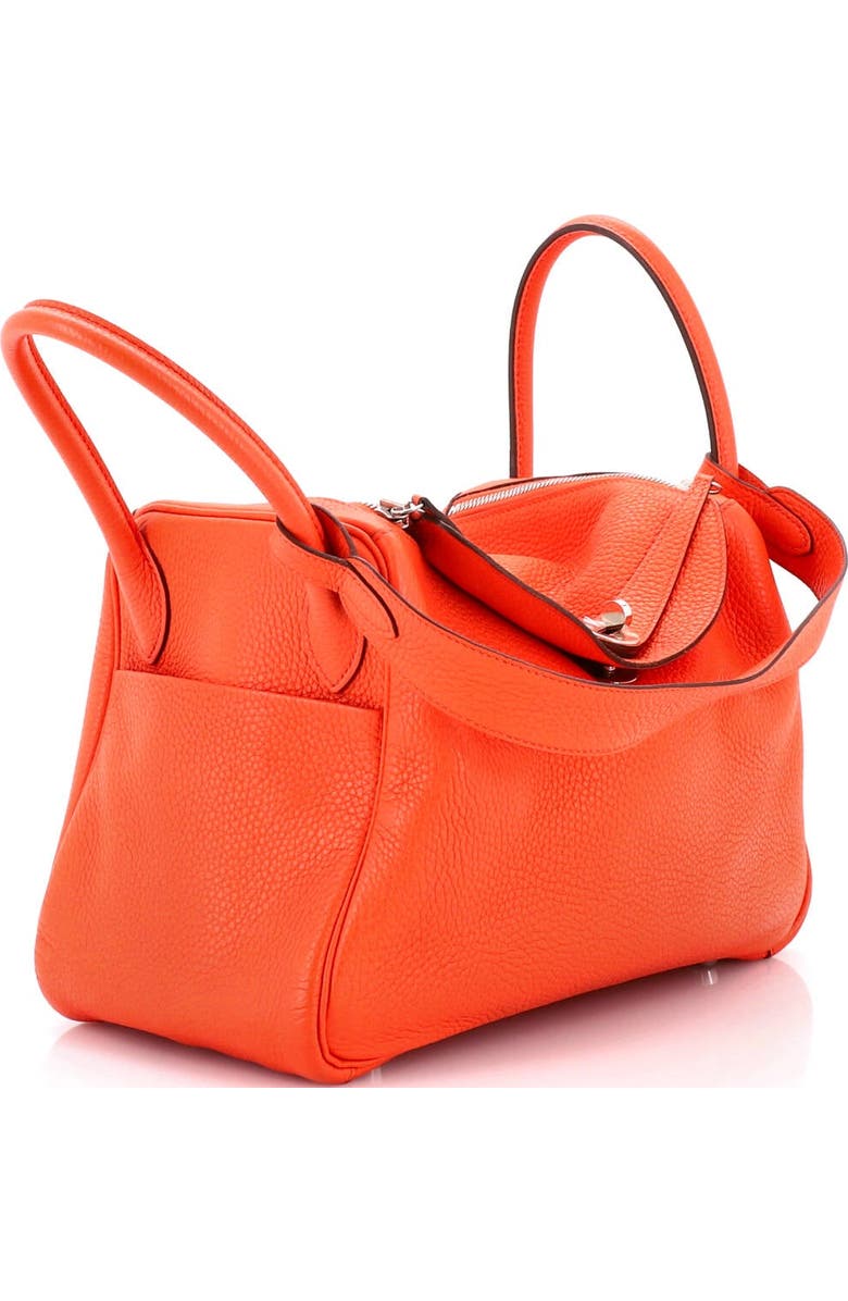 Pre-Owned Hermes Lindy Bag Clemence 30, Alternate, color, Orange Poppy