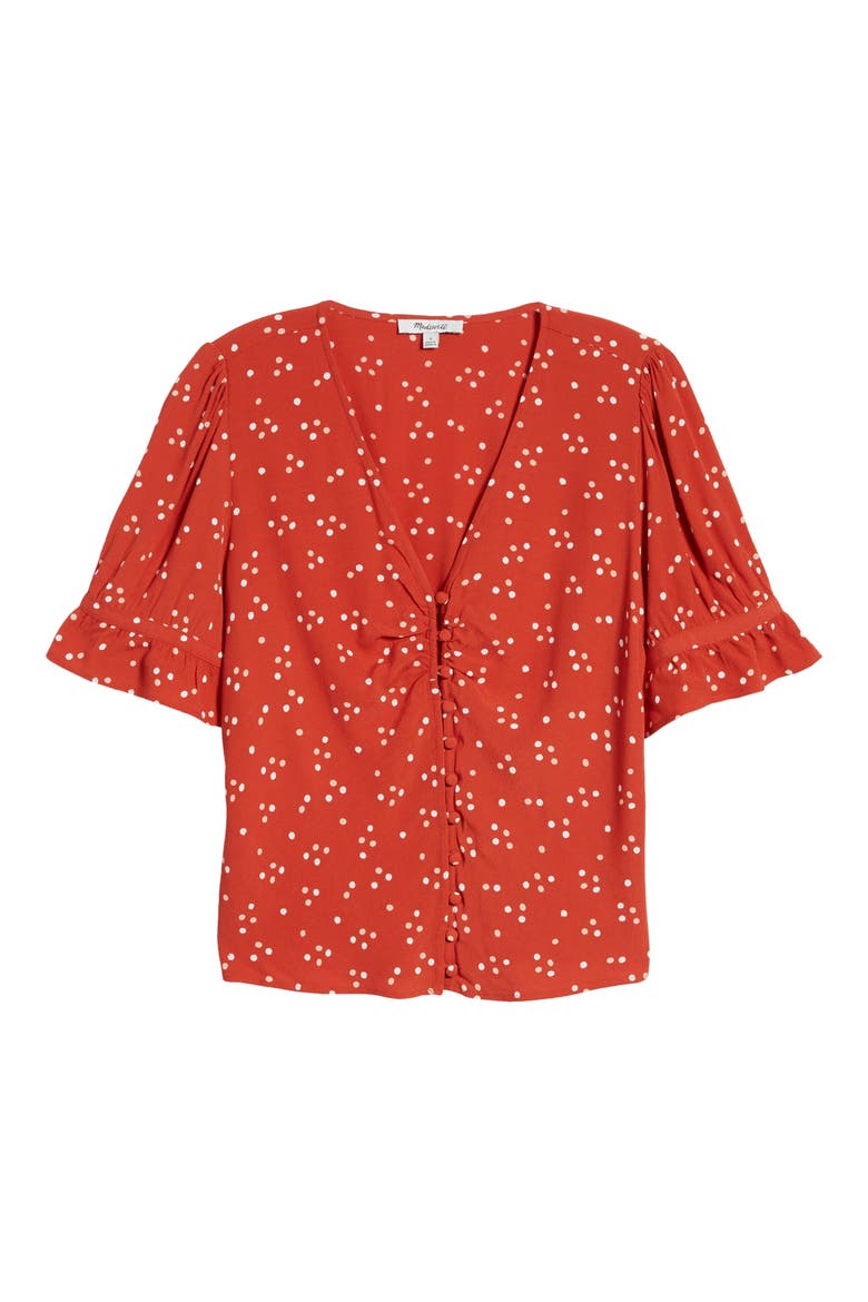 Polka Dot Daylight Top, Alternate, color, DOTTY DOT ESTRUSCAN CLAY