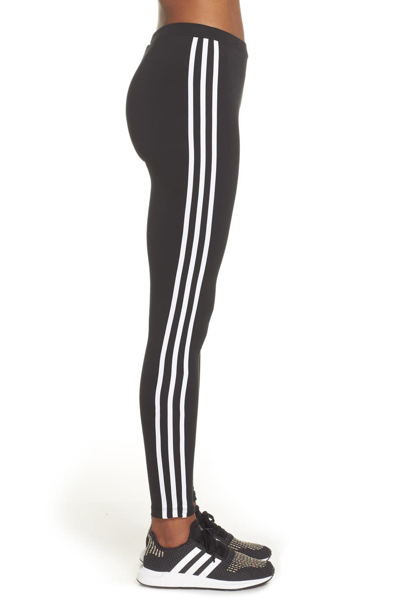 adidas Originals adidas 3-Stripes Tights, Alternate, color, 