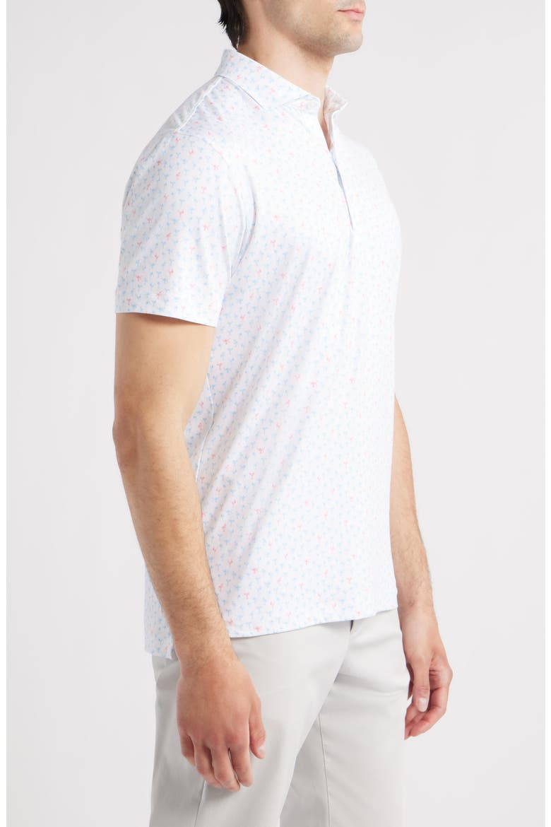Pin Up Featherweight Performance Polo, Alternate, color, WHITE