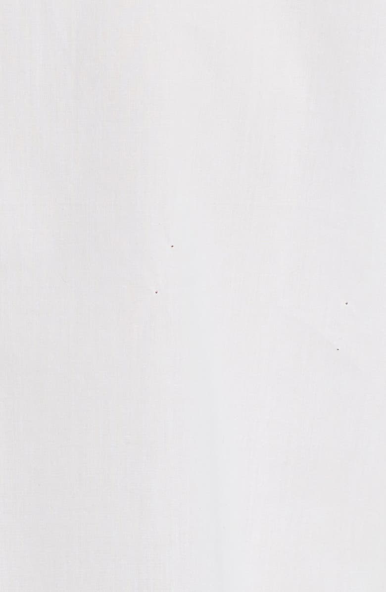 FRAME 'Le Bowtie' Removable Tie Cotton Poplin Blouse, Alternate, color, 