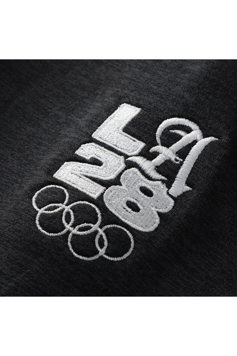 Women's Nike Black LA28 Summer Olympics Script Swift Dri-FIT Half-Zip Pullover, Alternate, color, Black