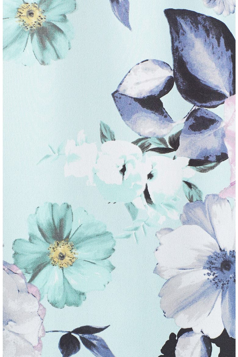 Floral Print Tee, Alternate, color, LIGHT MINT