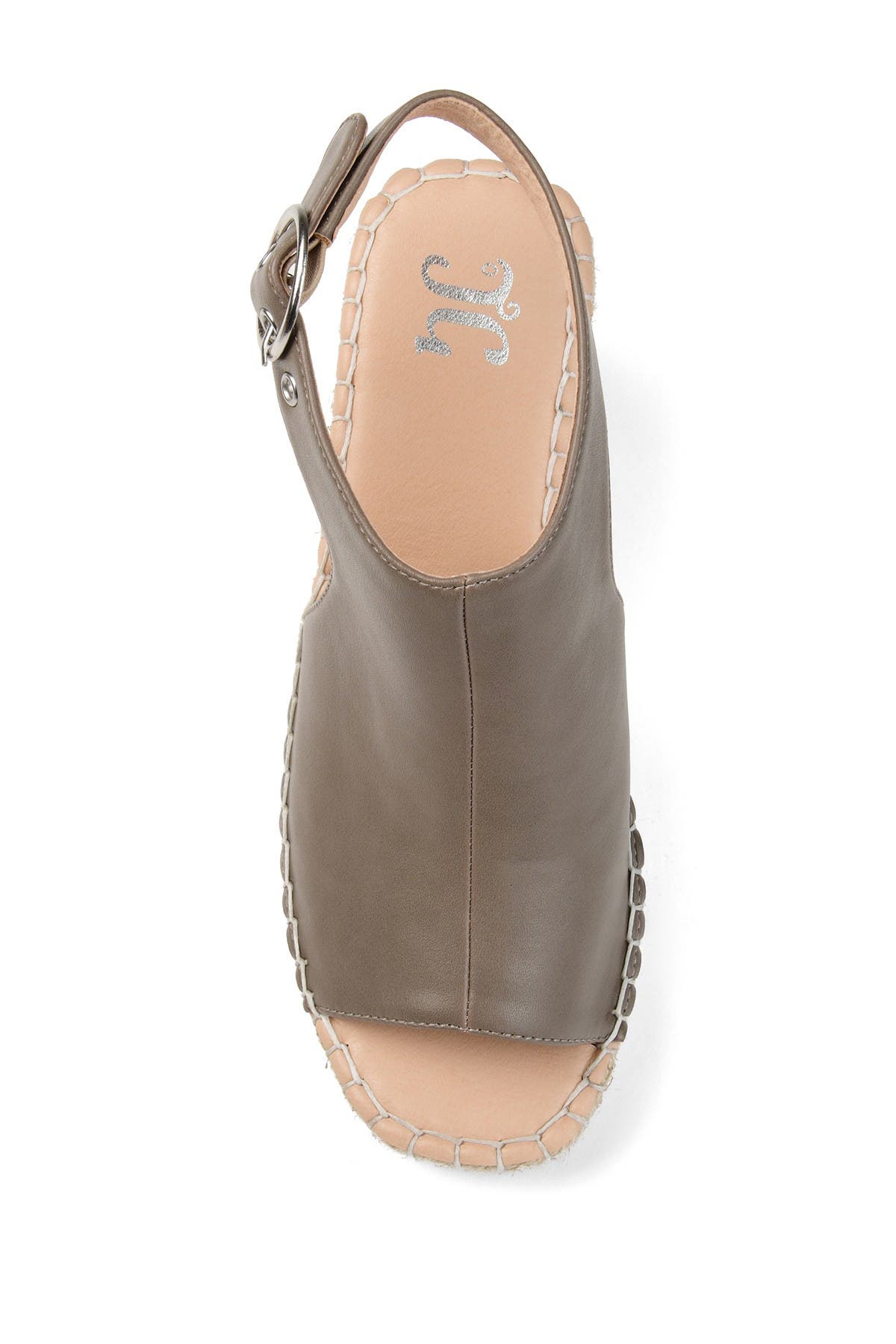 Journee Collection JOURNEE Crew Espadrille Wedge Sandal, Alternate, color, Taupe