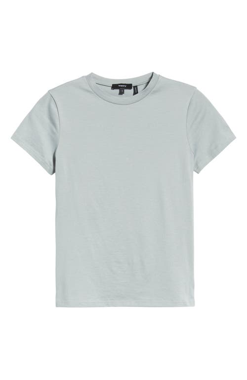 Theory Tiny Apex Organic Pima Cotton T-shirt In Blue
