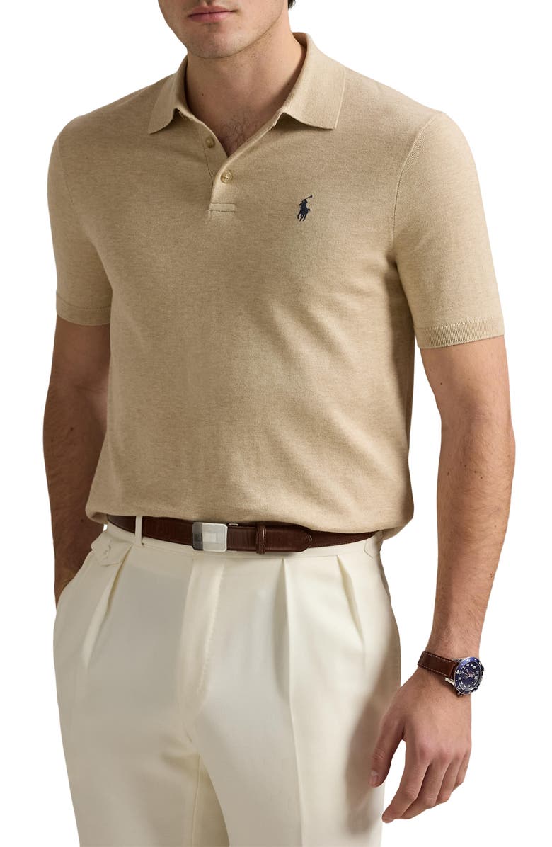 Polo Ralph Lauren Cotton Polo Sweater, Main, color, 