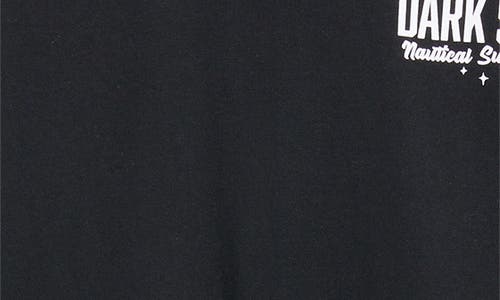 Dark Seas Nite Flyer Long Sleeve Graphic T-shirt In Black