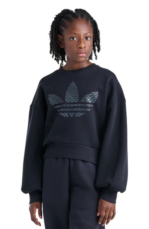 Kids' Trefoil Graphic Sweatshirt (Big Kid)