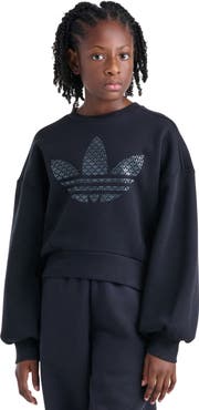 adidas Kids' Trefoil Graphic Sweatshirt