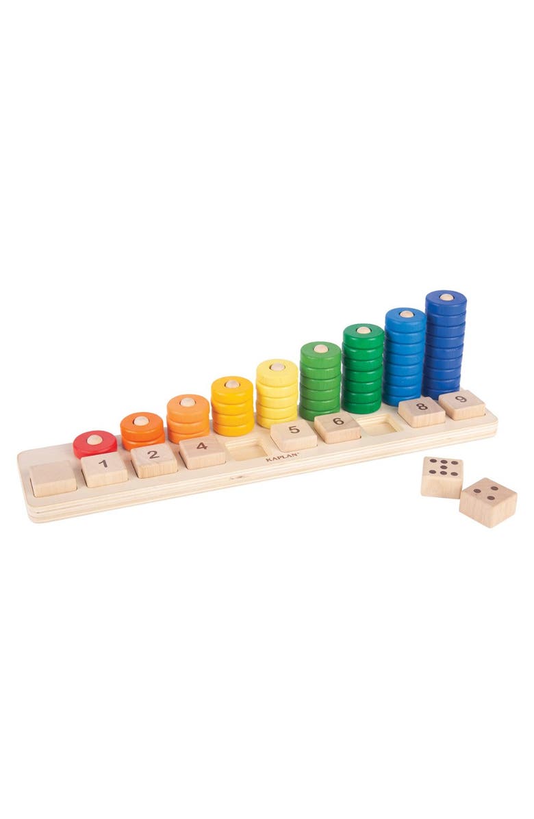 Kaplan Early Learning Company Natural Stack and Sort Board, Main, color, Multicolored