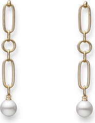 Mikimoto M Collection Cultured Pearl Drop Earrings