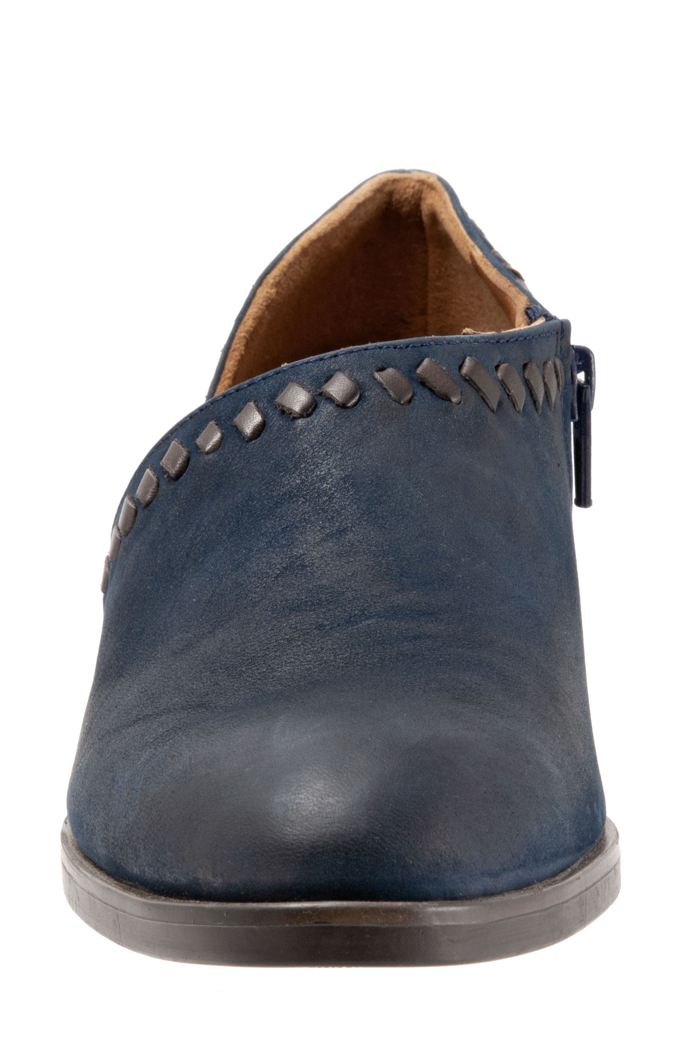 Lauren Half d'Orsay Flat, Alternate, color, BLUE NUBUCK
