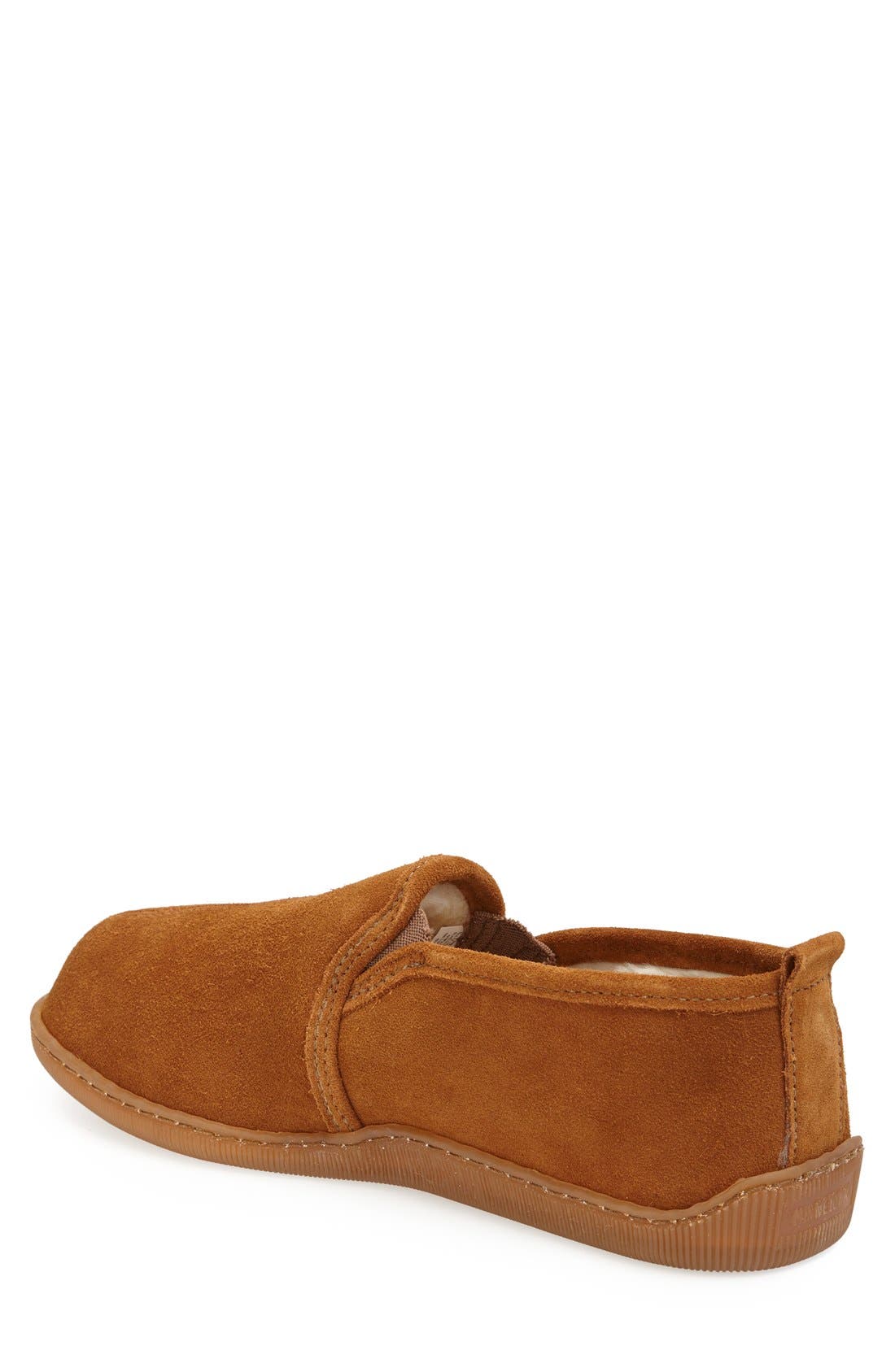 Suede Slipper, Alternate, color, BROWN