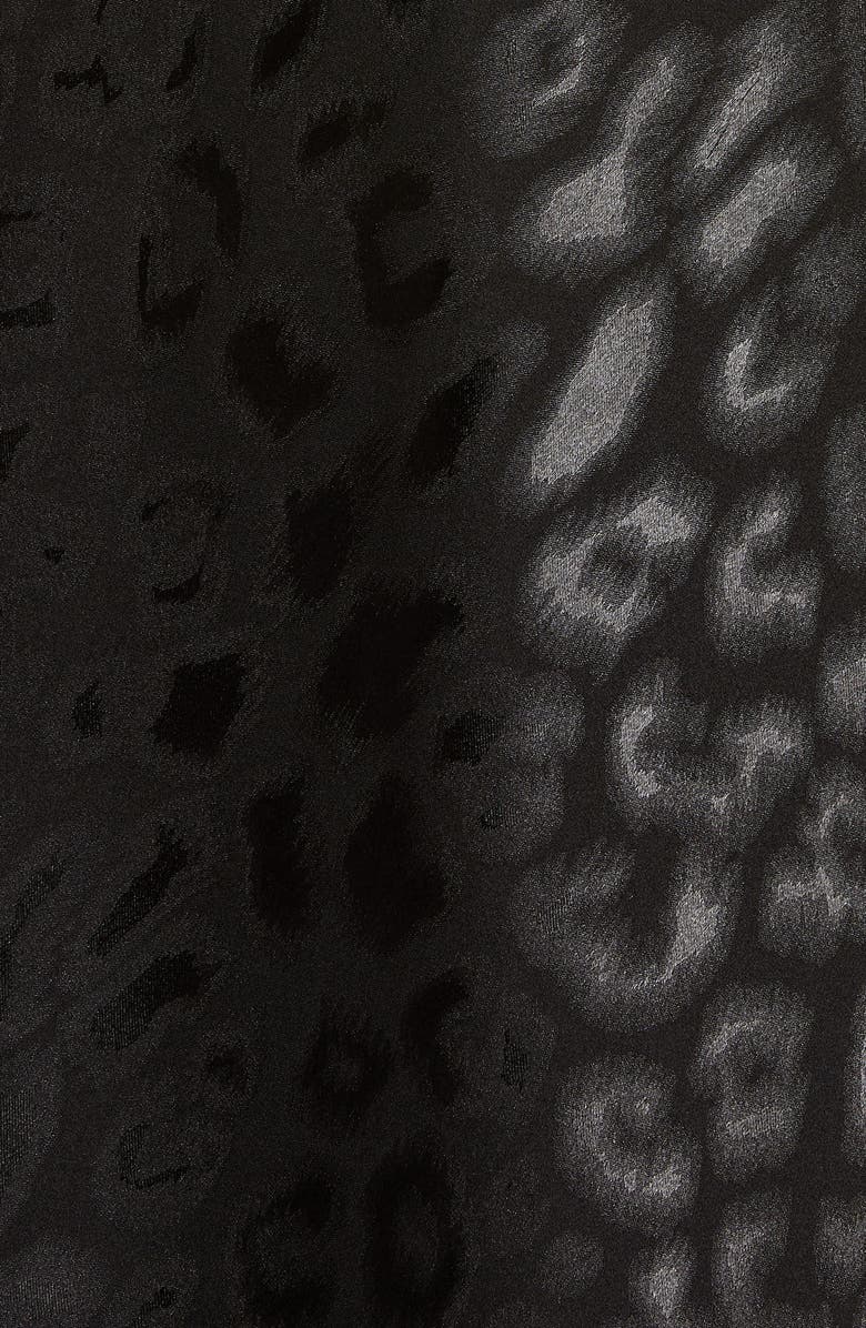 Natori Decadence Print Satin Nightgown, Alternate, color,