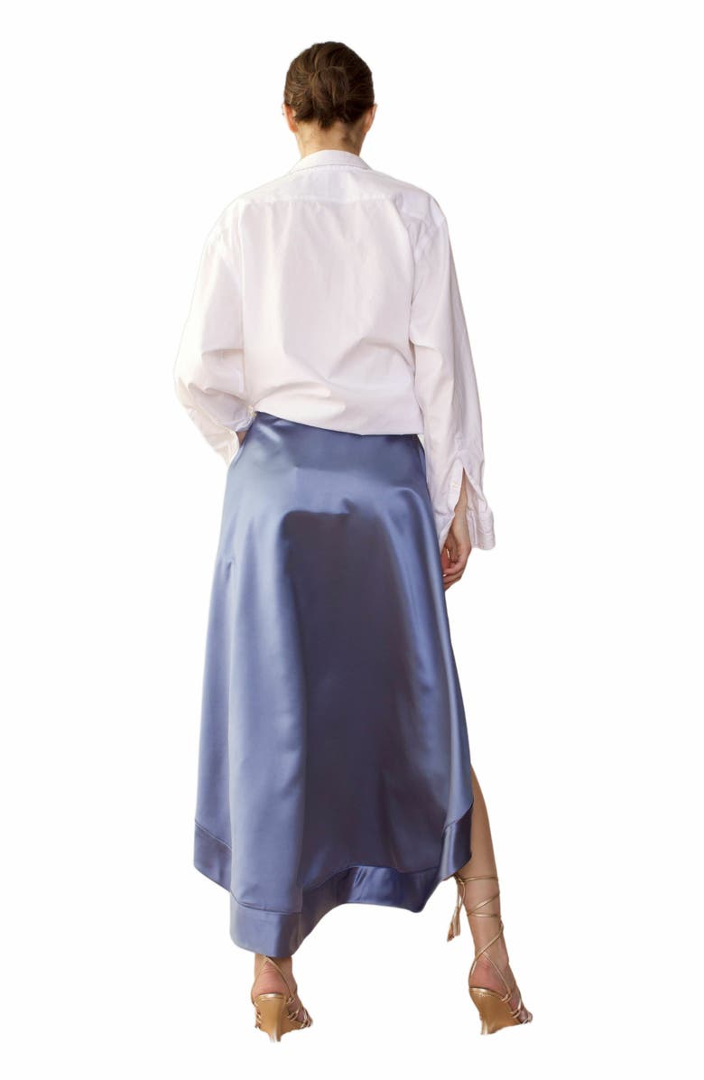 Cynthia Rowley Livia Satin Skirt, Alternate, color, 