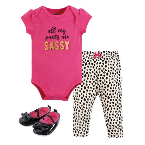 Soft Cotton Collection Bodysuit, Pants, and Footwear Collection