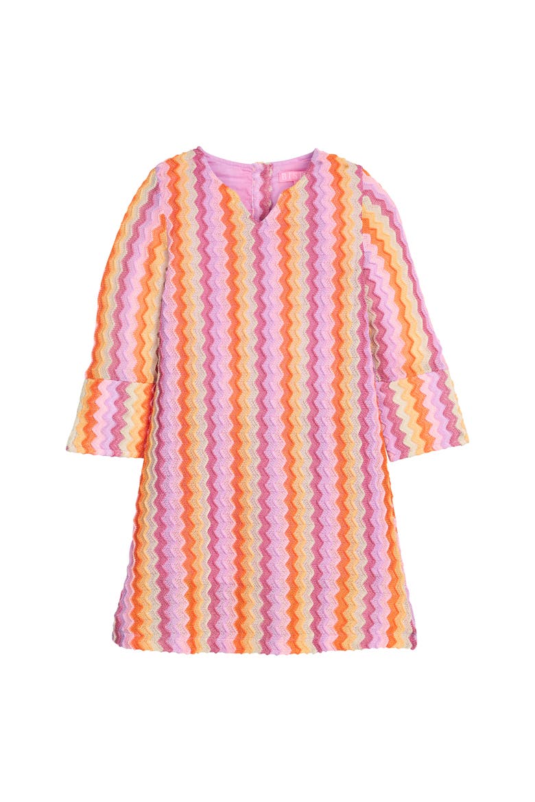Kids' Crochet Natalie Dress, Alternate, color, Milan Multi Zig Zag