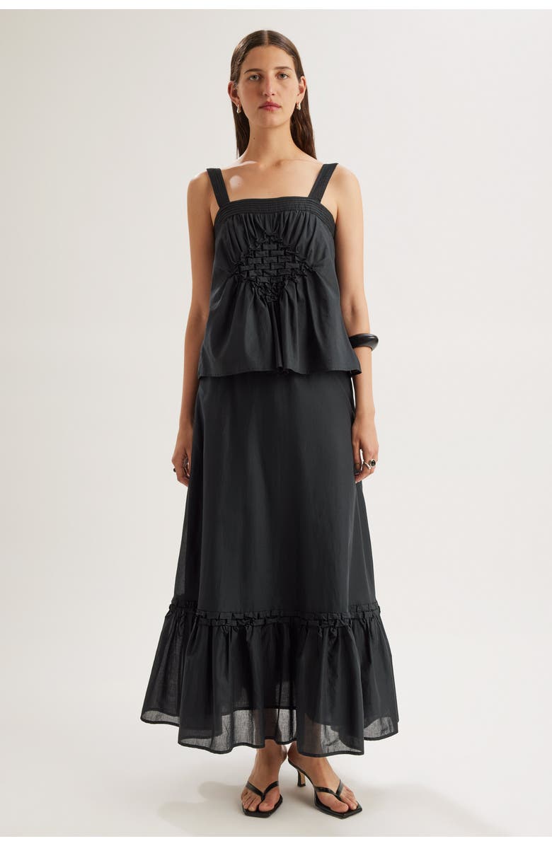 Merlette Maribel Skirt, Alternate, color, Black