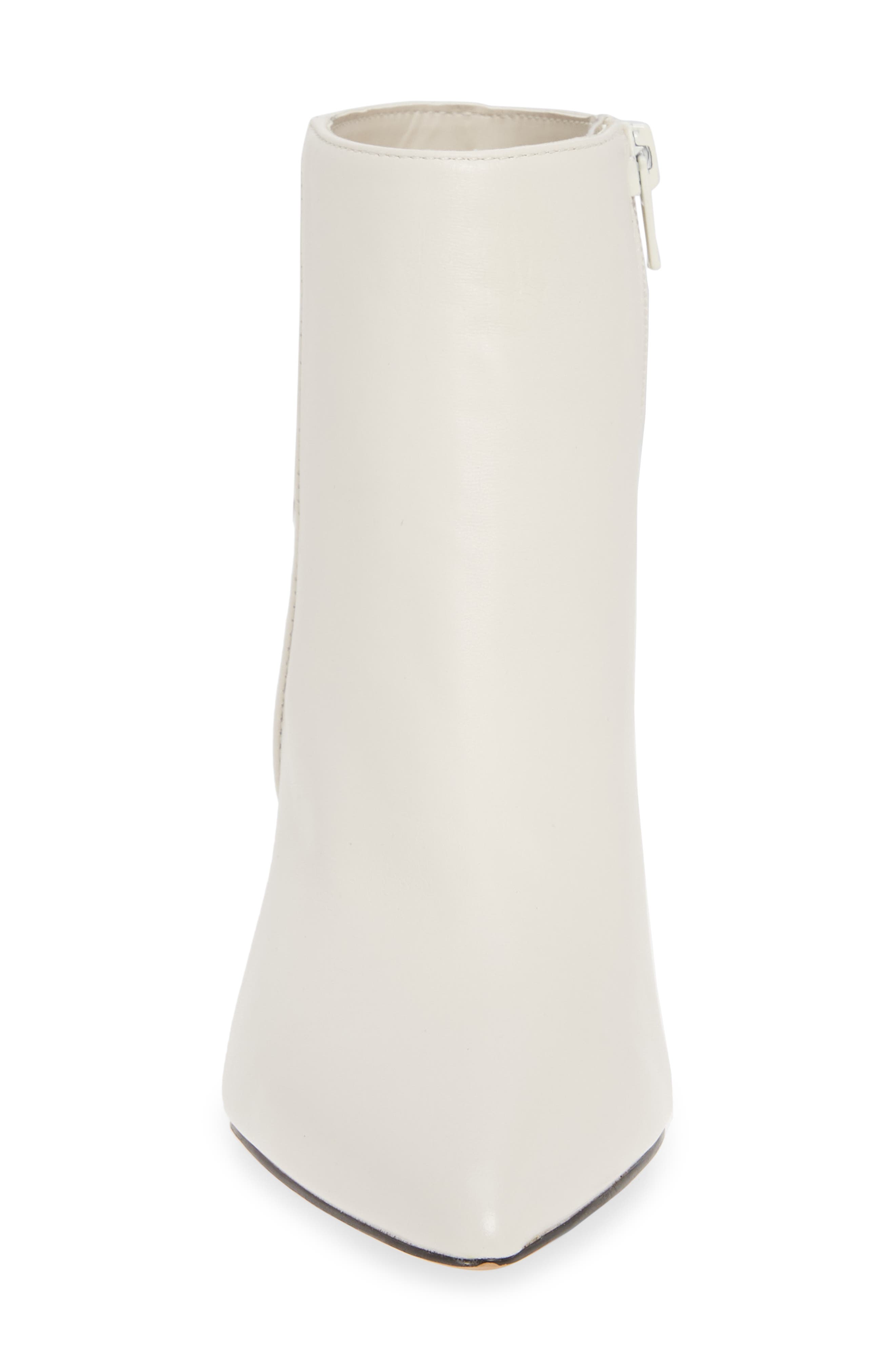 Damiana Bootie, Alternate, color, WHITE LEATHER