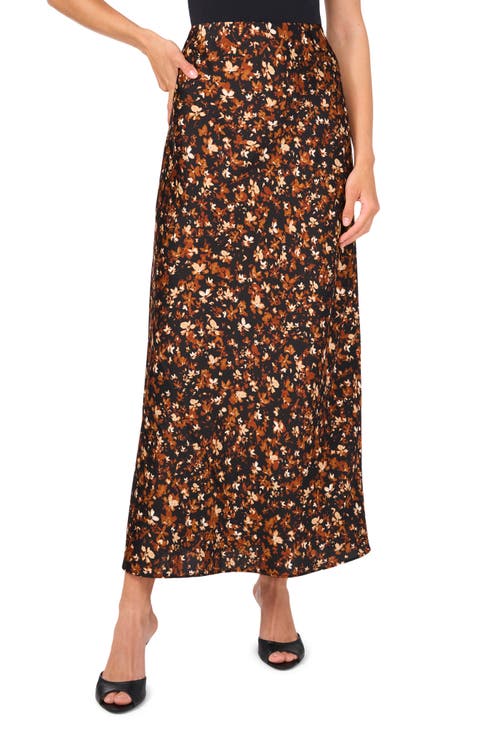 Ditsy Print Skirt