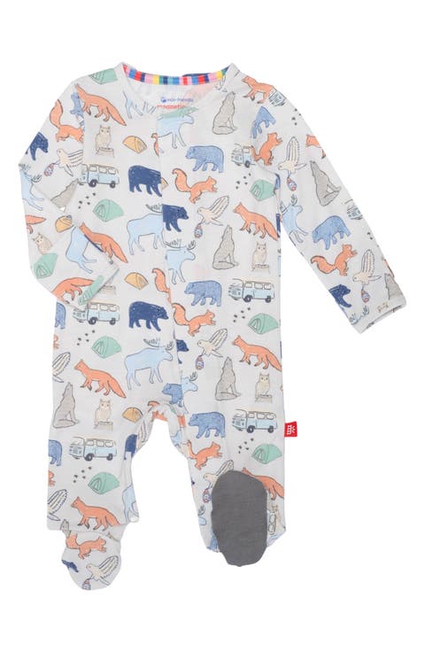 RV There Yet Long Sleeve Magnetic Footie (Baby)