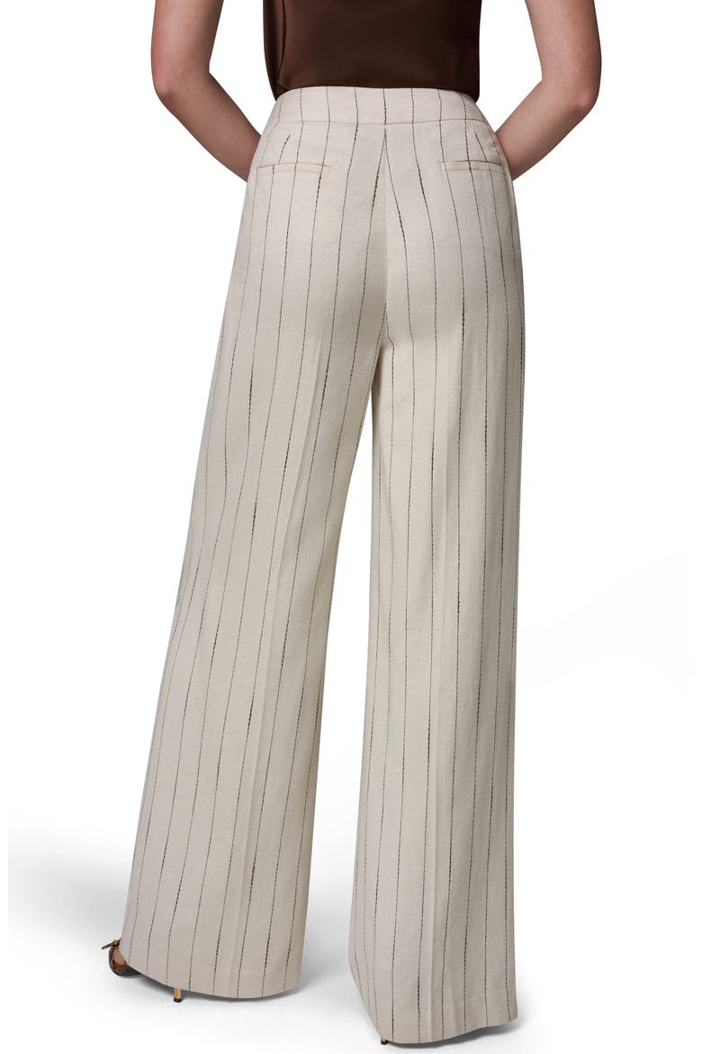 High Waist Wide Leg Pants, Alternate, color, FLAX/ CANYO