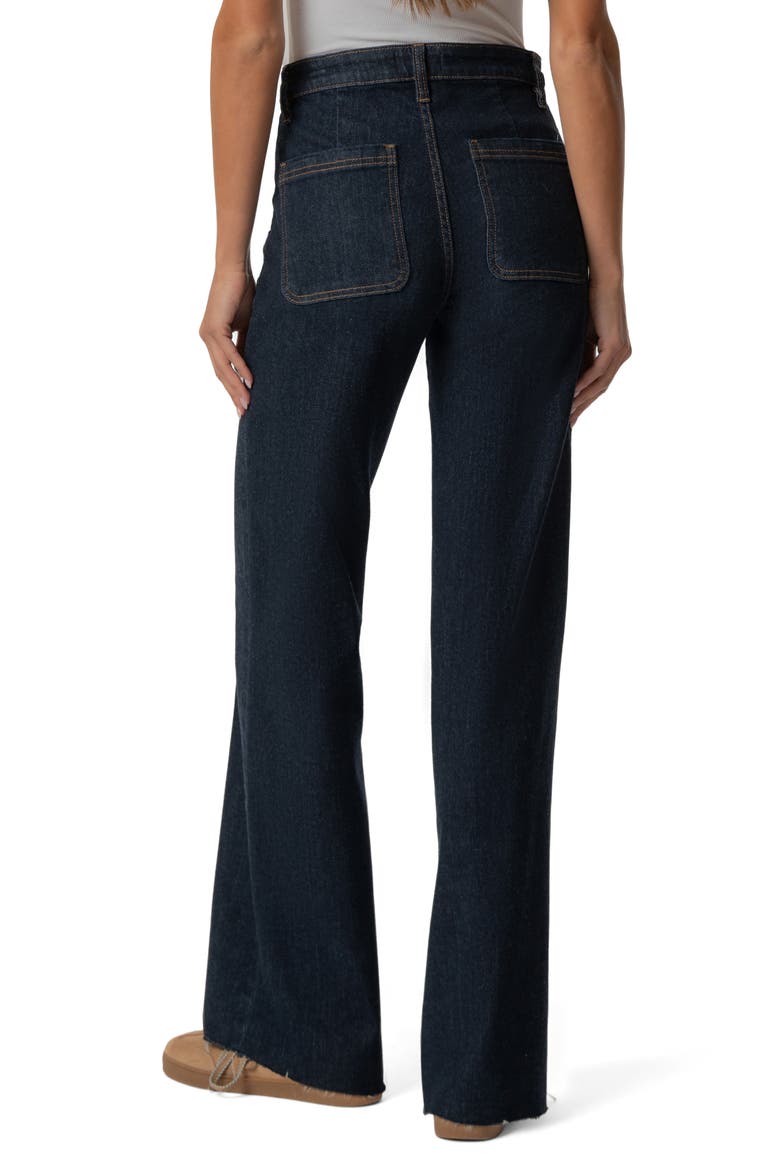 Jodi Raw Hem High Waist Relaxed Straight Leg Jeans, Alternate, color, ASSURANCE