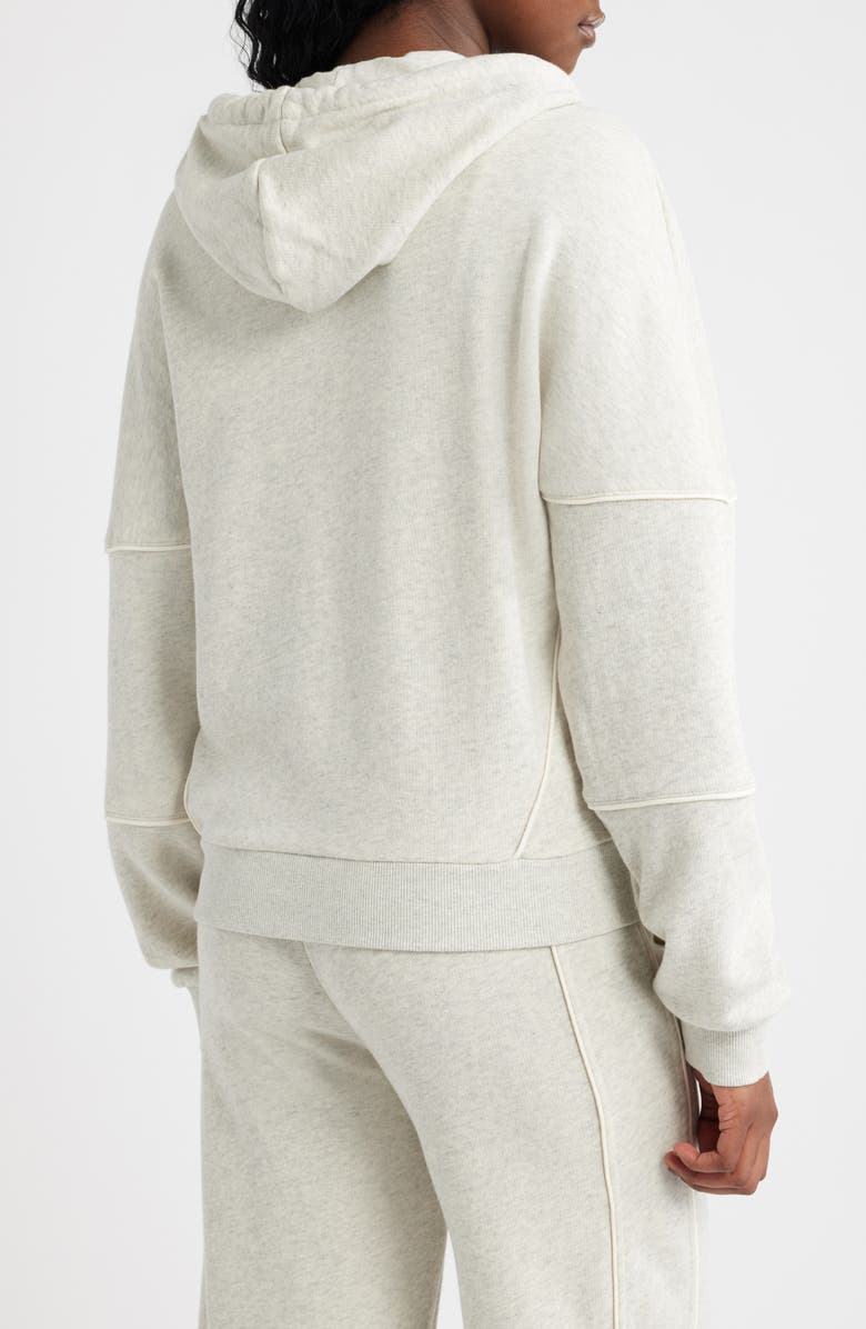 Rip Curl Surf Side Full Zip Hoodie, Alternate, color, Grey Marle