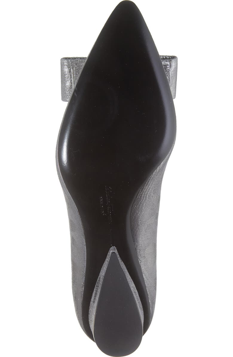 FERRAGAMO Viva Bow Pointed Toe Pump, Alternate, color,