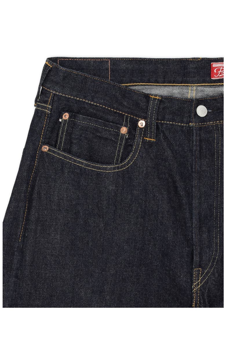 Barney Herringbone Denim, Alternate, color, BLUE