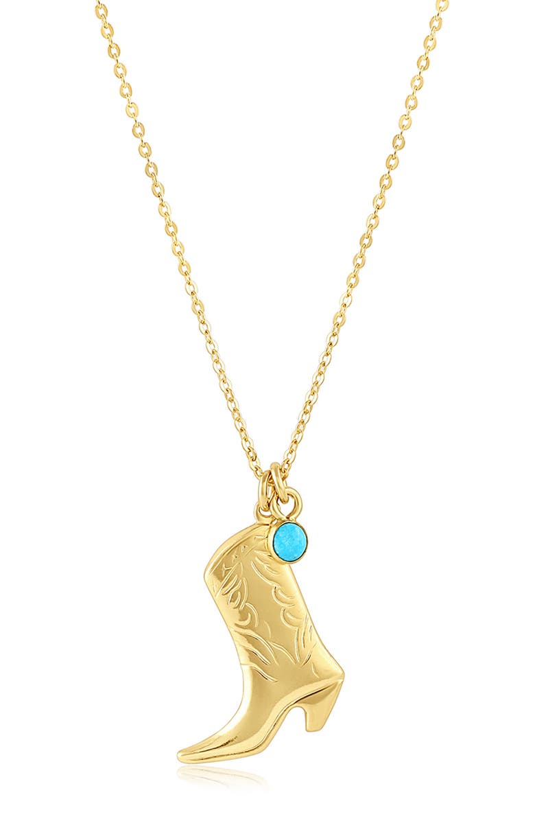 Set & Stones Ryder Necklace, Main, color, Gold