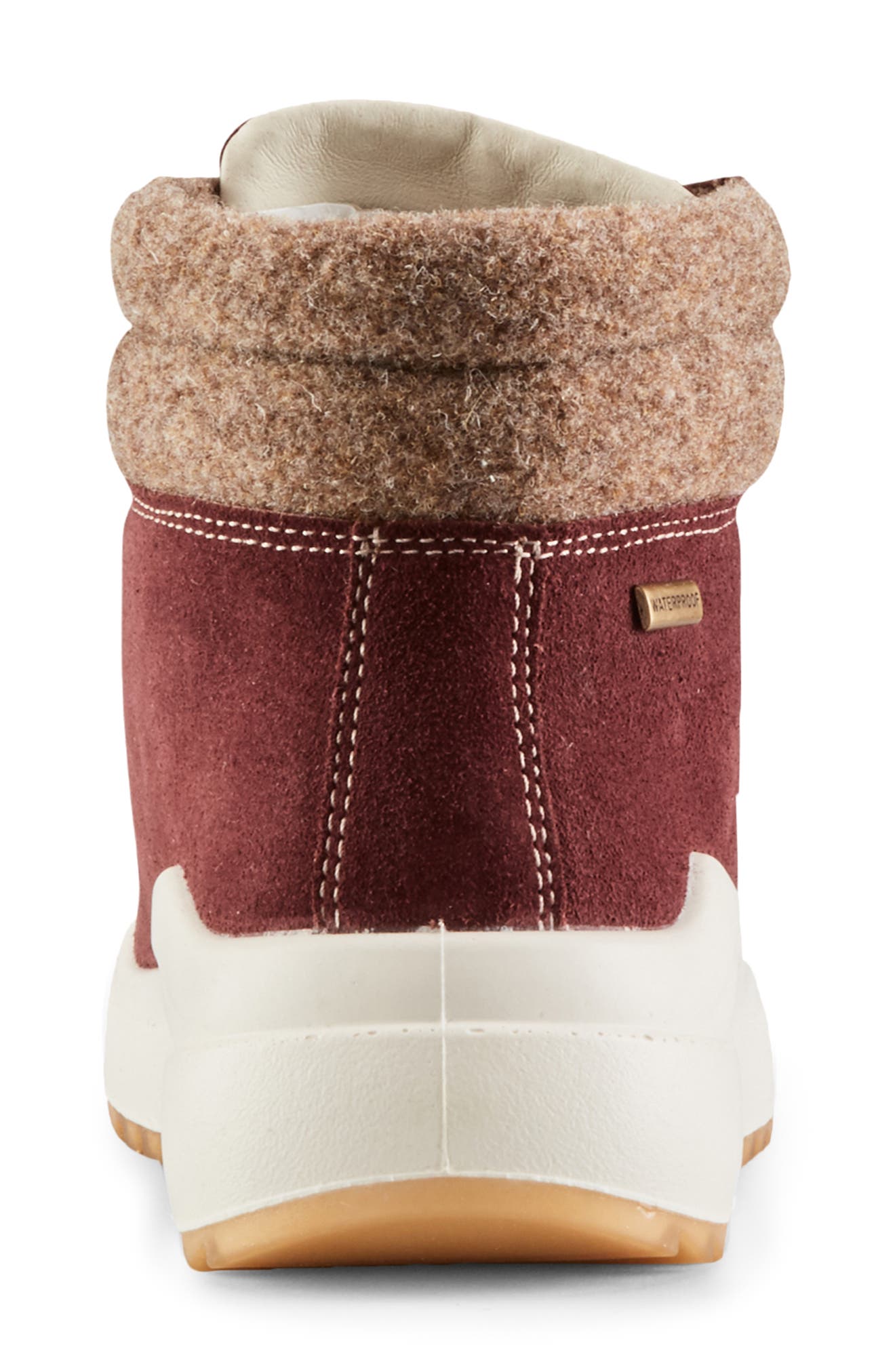 Treviso Waterproof Lace-Up Boot, Alternate, color, MERLOT