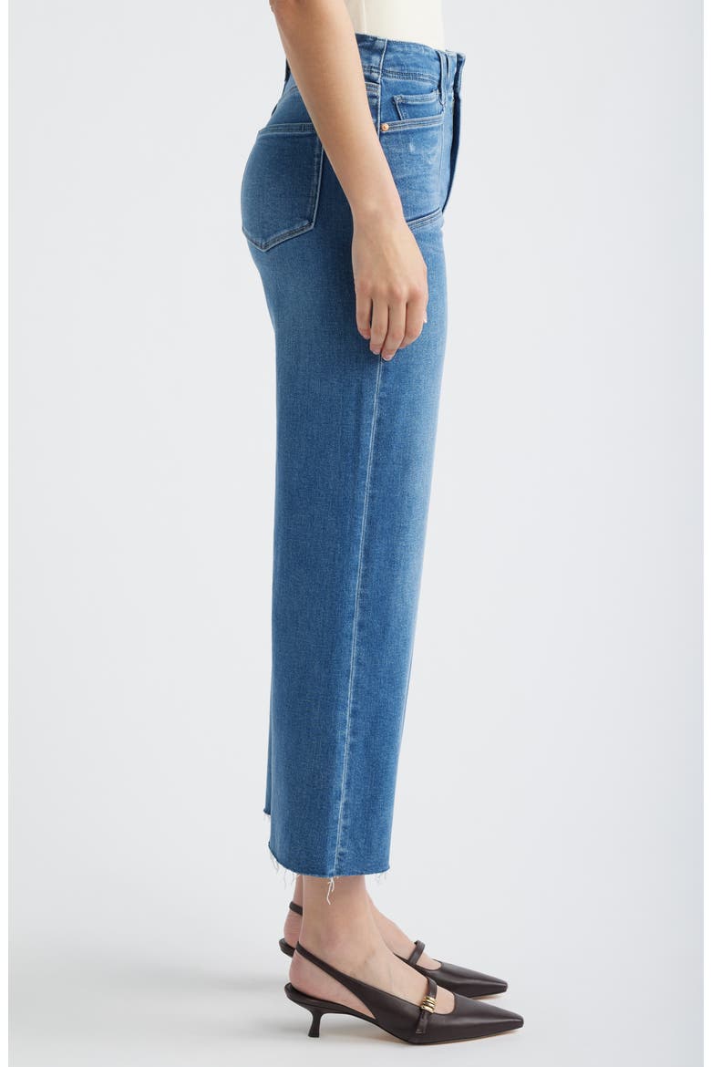 Anessa Pocket Wide Leg Jeans, Alternate, color, NERIUM
