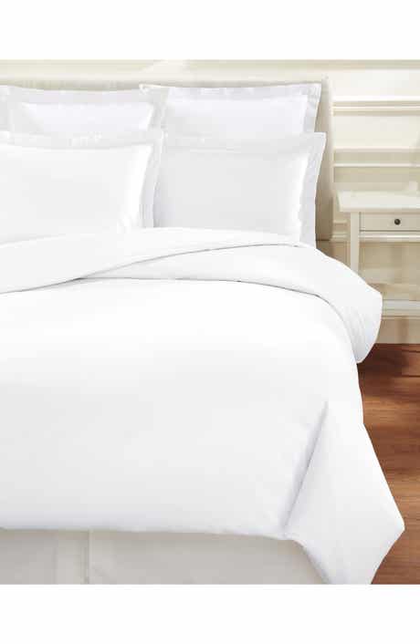 MELANGE HOME Hemstitch 600 Thread Count Duvet Set