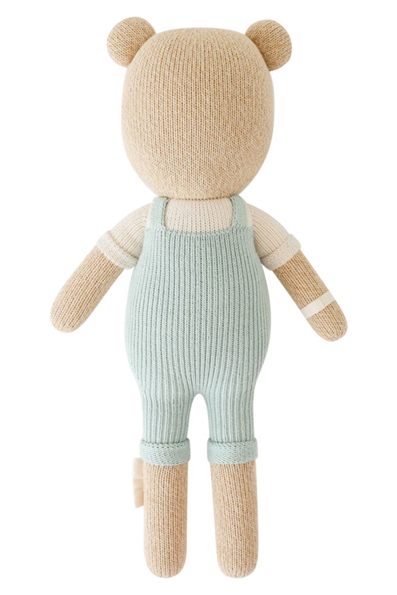 Charlie the Honey Bear Stuffed Animal, Alternate, color, BLUE
