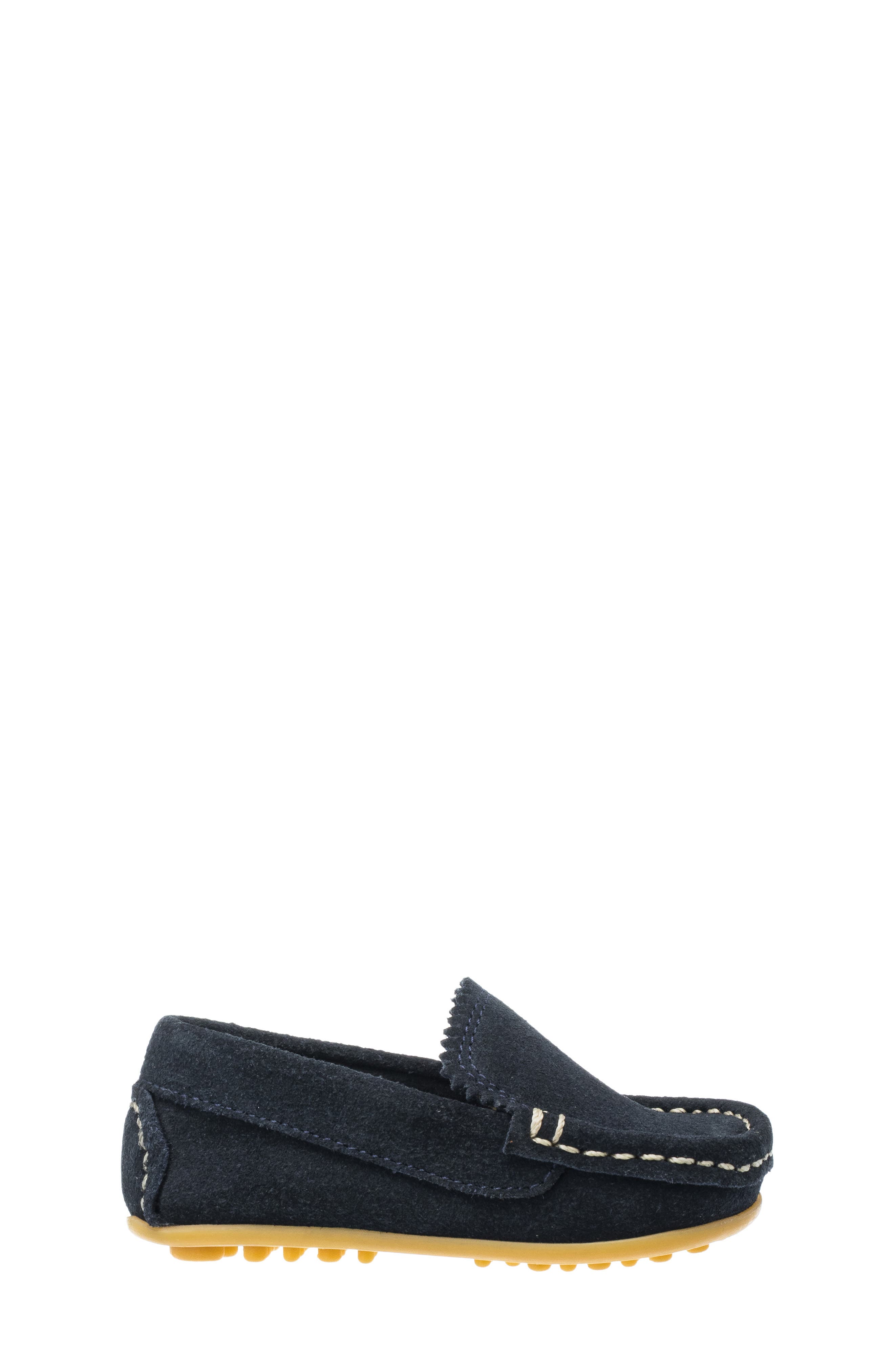 Kids' Antton Moc Toe Driving Loafer, Alternate, color, SUEDE BLUE