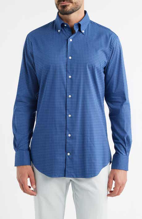 Peter Millar Crown Light Plaid Button-Down Shirt