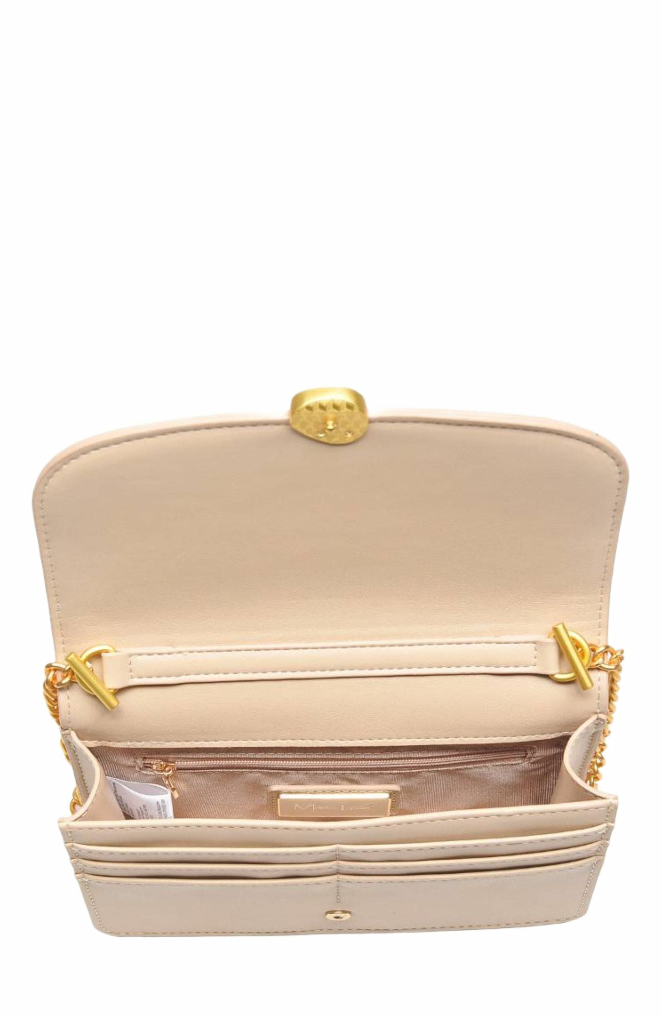 MODA LUXE Nina Crossbody, Alternate, color, Cream