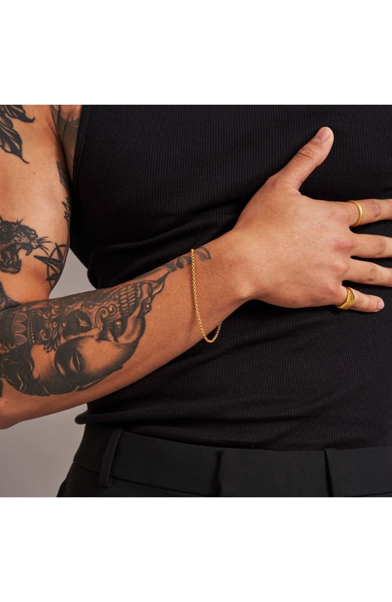 7879 Rolo Chain Bracelet, Alternate, color, Gold