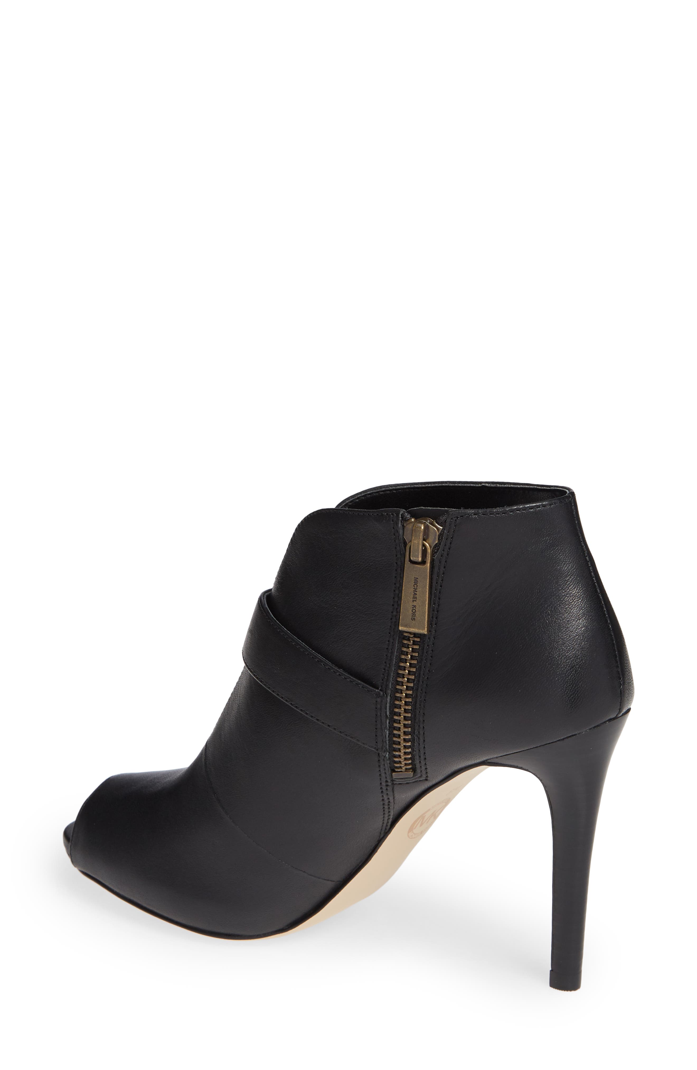 MICHAEL Michael Kors Agnes Open Toe Bootie, Alternate, color, 