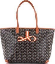 Pre-Owned Goyard Artois Tote Printed Coated Canvas PM