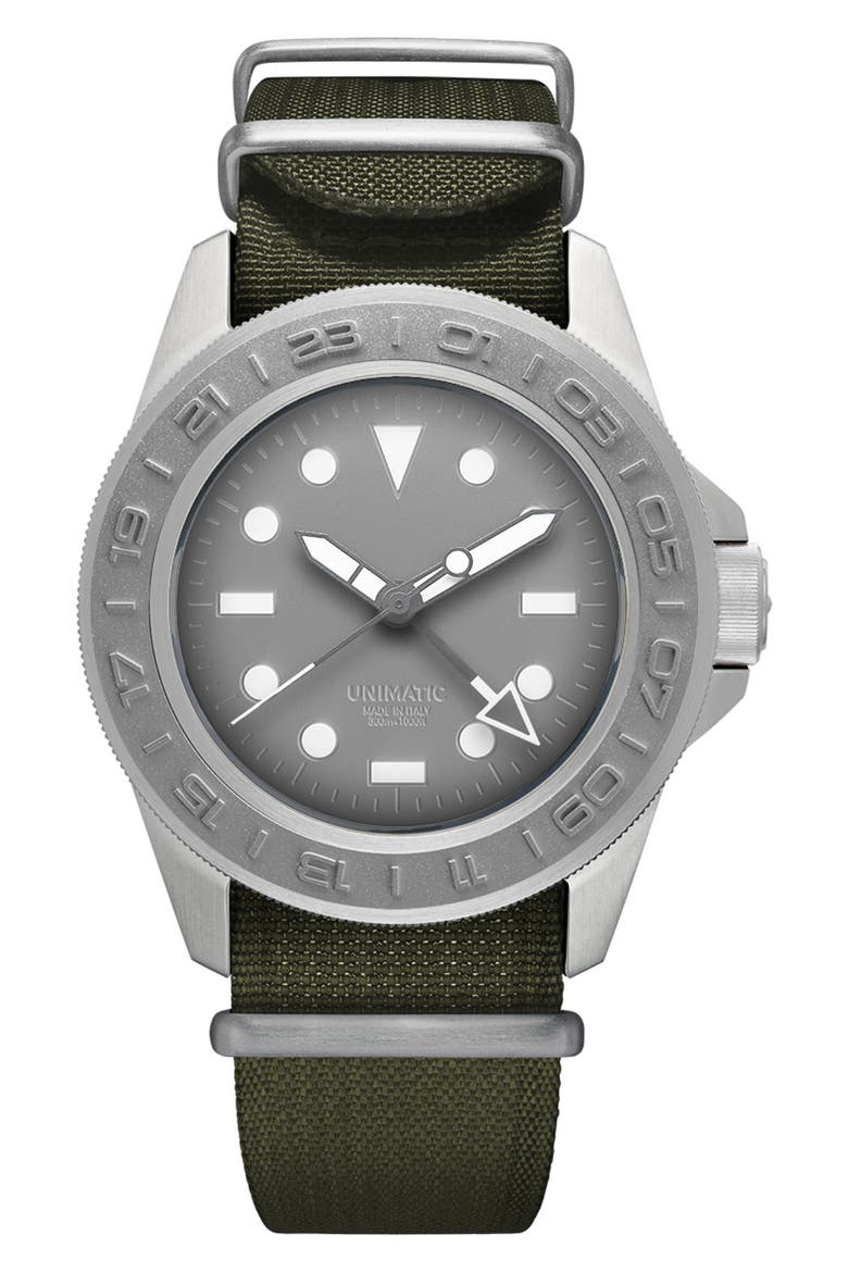 Modello Uno U1-GMT Automatic Watch, Main, color, GRAY