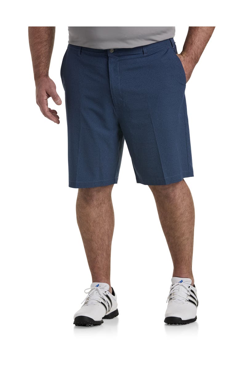 adidas Big & Tall Ultimate Herringbone Shorts, Main, color, Coll Nvy Prelvd Ink