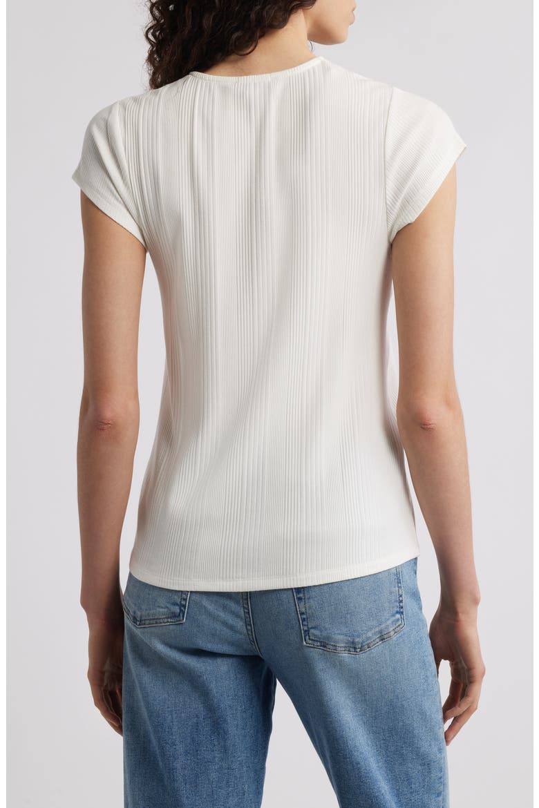 Variegated Rib Knit Top, Alternate, color, OFF WHITE