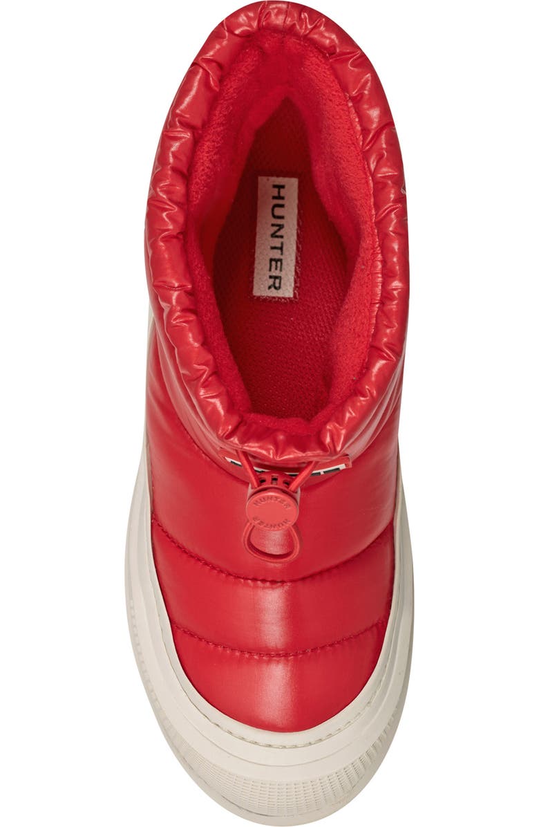 Hunter Amble Bootie, Alternate, color, Red