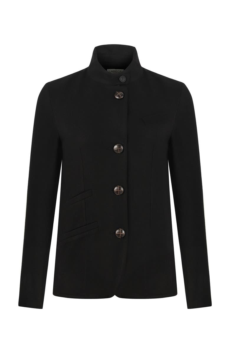 Labeca London 3 Button Wool Blazer, Alternate, color, 
