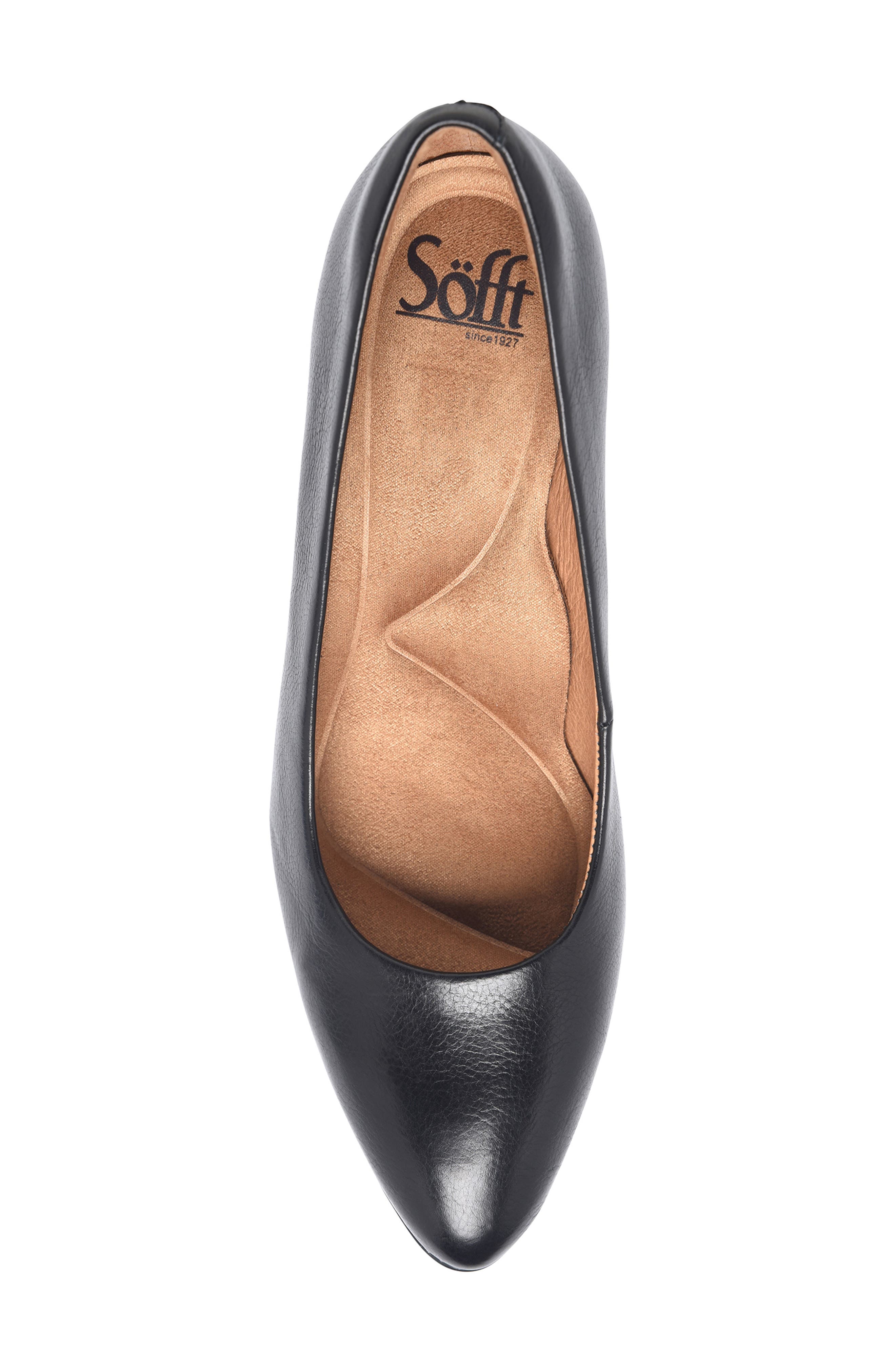Söfft Samy Pointed Toe Pump, Alternate, color, Black