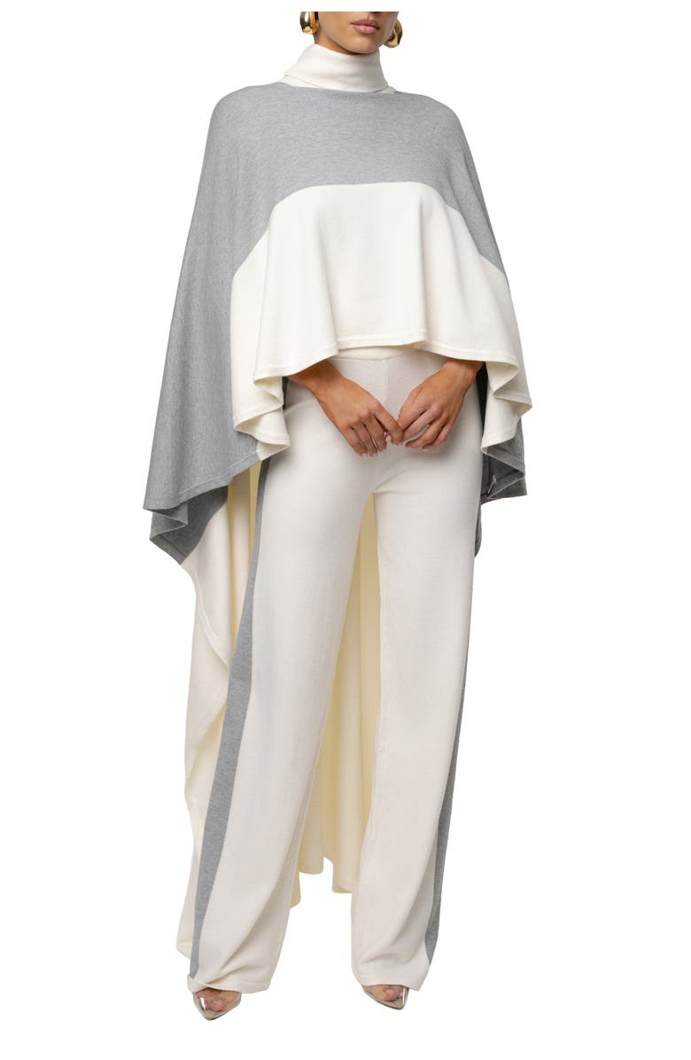 JLUXLABEL Chasing Fall Contrast Pant, Alternate, color, Ivory