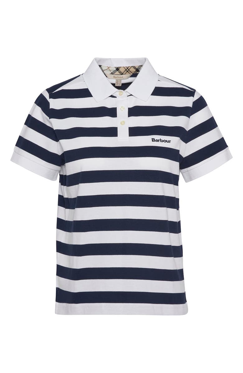 Barbour Ashbourne Stripe Stretch Cotton Polo Shirt, Alternate, color, 