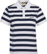Barbour Ashbourne Stripe Stretch Cotton Polo Shirt
